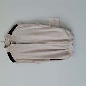 Chaps Knit Sweater Vest, XL, Cream